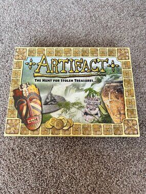 Artifact The Hunt For Stolen Treasures 2005 Outset Media Strategy Board Game
